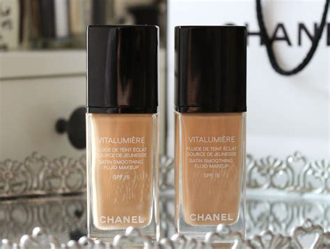 chanel foundation vitalumiere aanbieding|chanel vitalumiere foundation color chart.